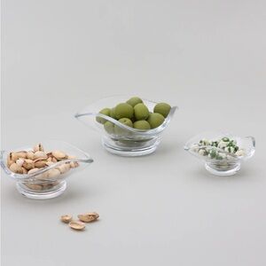 SIN Uech Glass Decorative Bowls Set of 3